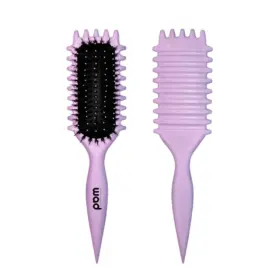 WAD Spira Curl Defining Brush Cepillo Definición Rizos Lila